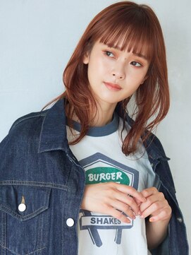 リトル エスタ 大名(little×esta) ぷつっとバングのミディーレイヤー