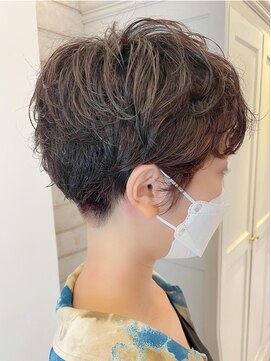ベック ヘアサロン(BEKKU hair salon) 刈り上げ×くしゃパーマでオシャレ2ブロック