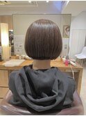 グレージュ　マチルダボブ　