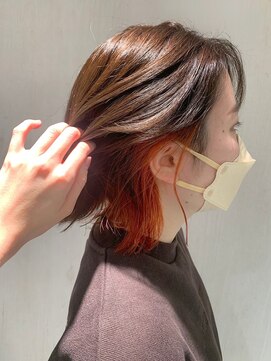 バサ 国分寺店(BASSA) ボブ×オレンジインナー☆