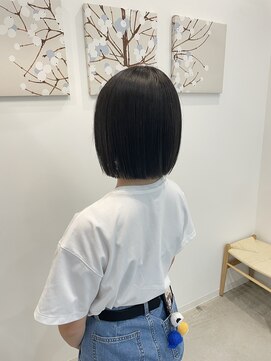 ジジ チーク 栃木(Gigi cheek) ストレートボブ!