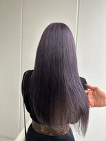 ガリカ シーム(Gallica/SEAM)&nbsp;【桑原雪音】色落ちもかわいい◎ラベンダーグレージュ/艶感暗髪