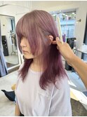 20代30代大人可愛いダブルカラーブリーチイルミナカラー