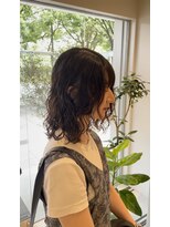 シアン 矢場町店(CYAN.)&nbsp;ミディアム×ブリーチパーマ