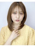 小顔効果★さらっとひし形レイヤーカット★京佳★新宿★髪質改善