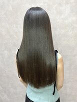 ジーナ 船橋(Zina)&nbsp;髪質改善＊ロングレイヤーグレーベージュ＊美髪【Zina石井】