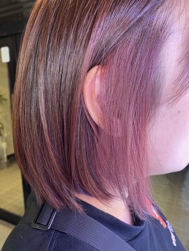 ジェリカ(Jlica) 秋カラー×インナーレッドピンク