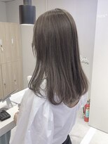 ローレン(LOREN)&nbsp;ミルクティーベージュぷつっとボブケアブリーチ