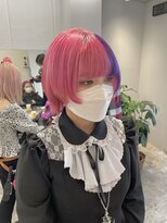 イオール 北千住(ior)&nbsp;ツートンカラー【ピンク×パープル】【ior北千住】