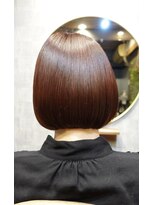 ビスケ(BiSKe)&nbsp;ミニボブ×レッドブラウン