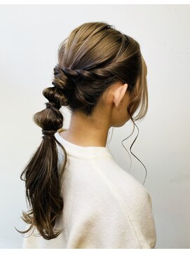 コロアイ(COROAI) 可愛いお呼ばれスタイル編み下ろし