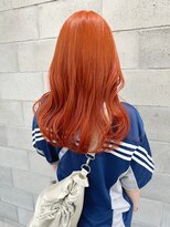 シーク 天神(SEEK)&nbsp;松尾菫菜/ハイトーンオレンジ/ブリーチ/韓国風