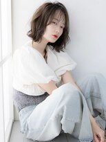 ジェニーバイメノン(JENNIE by Menon) イメチェンカット×くびれヘア　外はねボブ