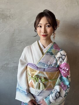 マイス(Mais) 上品にまとめた成人式スタイル