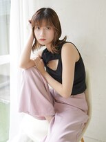 ラフィスヘアー プアナ 小田原店(La fith hair puana) 【La fith】外ハネボブ×インナーカラー