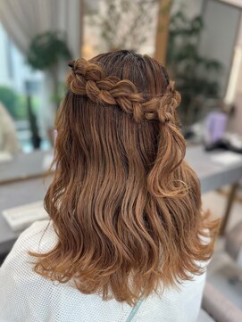 シーテメゾン(Ciete Maison) 【Shiori】ハーフアップ