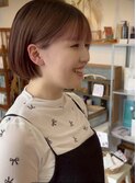 耳かけ可愛いxミニボブ10代/20代／30代