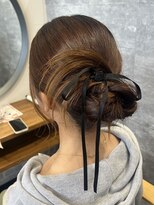 トゥルートラストトロワー 須玉店(True Trust trois)&nbsp;【ヘアセット☆】大人可愛い カチモリヘア 韓国