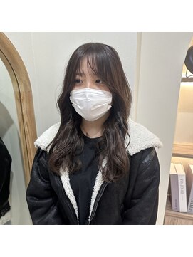 ジーナ 博多筑紫口(Zina) チョコレートブラウン×顔周りカット！【福田 れん】