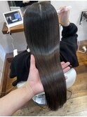 極艶美髪オリーブブラウン
