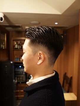 ダウバーバーショップ 表参道(DAU BARBER SHOP) ７.3ビジネスショート　barber ビジネススタイル　理容室