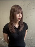 【TALO】ラベンダーグレージュとレイヤーカット