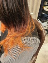 アニュー ヘア アンド ケア(a New hair&care)&nbsp;インナーカラー暖色カラー