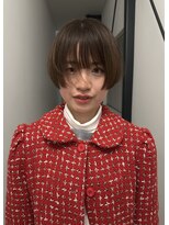 シアター(CIARTOR)&nbsp;マッシュ感のあるショートボブスタイル