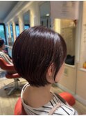 大人ショートボブ
