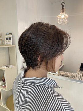 ヘアメイク ルエル(Hair Make Ruelle) 大人ショート/イヤリングカラー