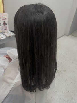フィゼル 南堀江店(fizelle) 暗髪グレージュカラー