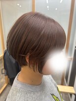 フレーム なんば店(FRAME)&nbsp;♪ハンサムショート×マロンベージュ