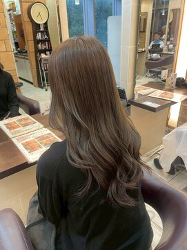 ルページ 千葉(lpage) 髪質改善/顔周りレイヤーカット/グレージュ[千葉/千葉駅]