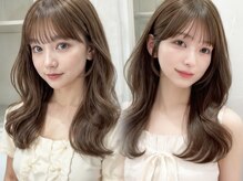 アンヘアー(UNHAIR by shiomiH)の雰囲気（ブリーチ無し透明感ダブルカラーが人気♪）