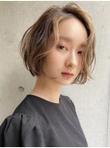 似合わせカット大人ガーリーボブレイヤーカット小顔カット