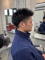 オルカ(ORCA) ニュアンスパーマ/men's/センターパート/ダウンパーマ/新宿/藤沼