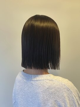ヘアデザイン アンジェロ(Hair Design Angelo) 【仙台】切りっぱなしボブ/ストレート!!