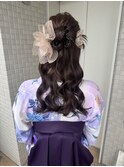 卒業式/ハーフアップ/カチモリ
