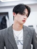 アンサー 原宿(ANSWER)&nbsp;メンズ髪質改善縮毛矯正シースルーセンターパート韓流ヘア