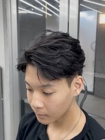 オーバル ジングウマエ(OVARL jingumae) フェザーパーマシャドウパーマガイルヘア