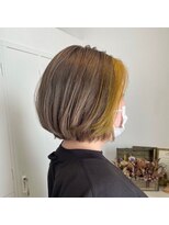 ロッカ(ROCCA) ハイライトカラーシアーベージュ×レモンハイライト