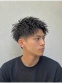 【横浜】王道アップバングツイストショート