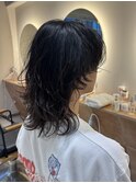 横浜★メンズロングウルフ♪