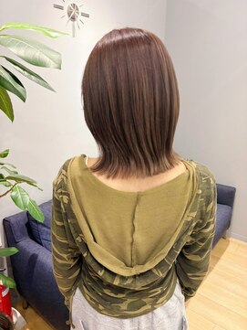 ジアン バイ ミルボン NU茶屋町+(GIEN by milbon) ストレートボブ/艶ボブ/まとまるボブ