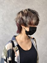 フィガロ バイ テイラー(FIGARO by Taylor) モードハンサムショートウルフ×アクセントカラー