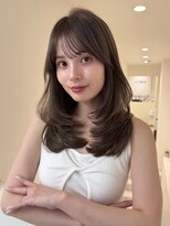 アイトーキョーエス 渋谷(AI TOKYO S)&nbsp;レイヤーカット/透明感/オリーブベージュ/ブリーチなし/渋谷