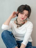 コットン 平塚店(Cotton)&nbsp;【cotton平塚】ハンサムショート/カーキグレージュ