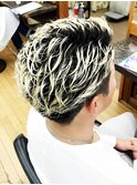 ハイブリーチ×パーマメンズスタイル【BELL桜新町/用賀】