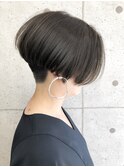 [a sekand]襟足ソフト刈り上げの前下がりボブスタイル