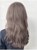 【Zina札幌】フリンジウェーブ前髪大人かわいいココアブラウン